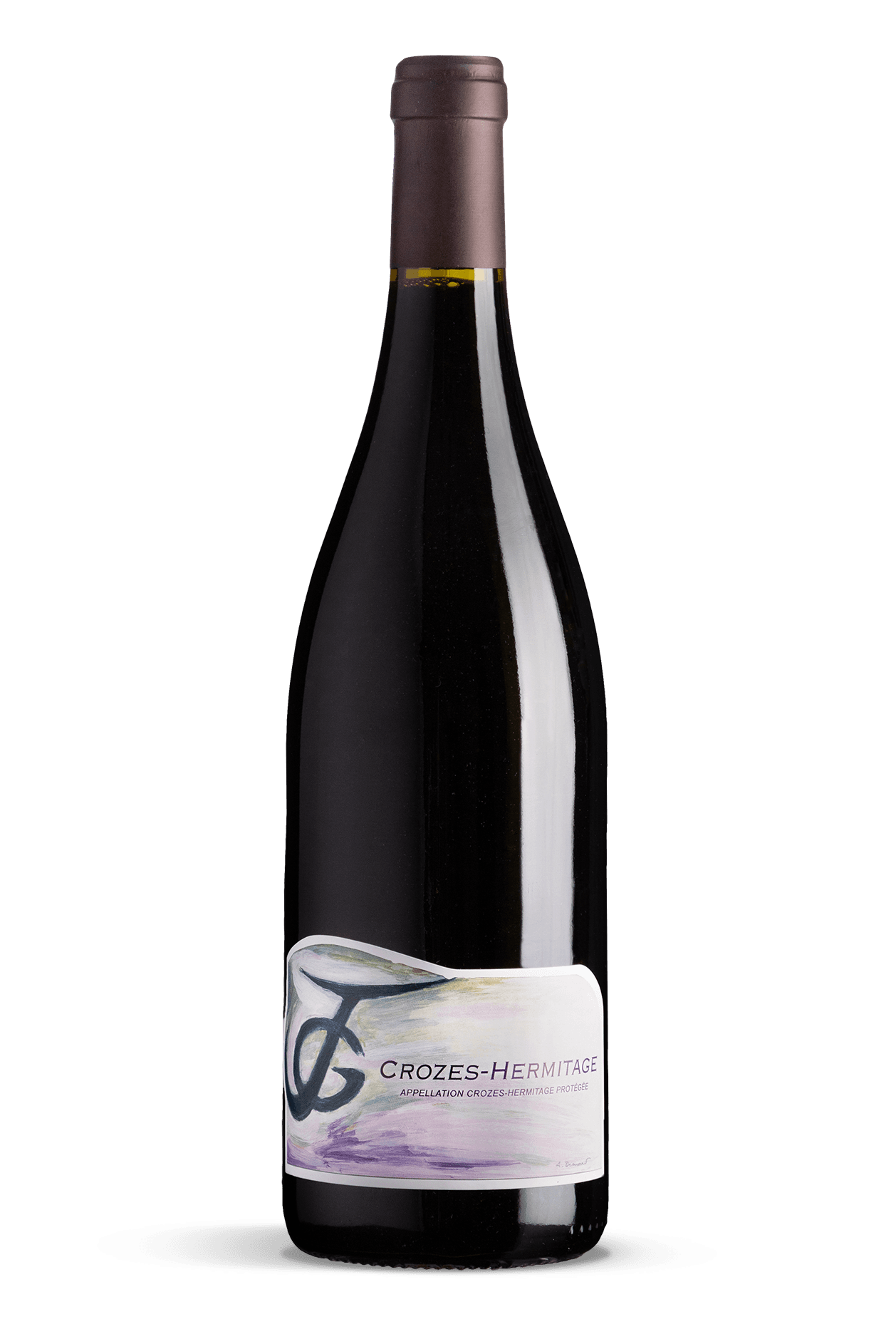 crozes hermitage bouteille domaine jeanne gaillard vin famille pierre gaillard vallée du rhône